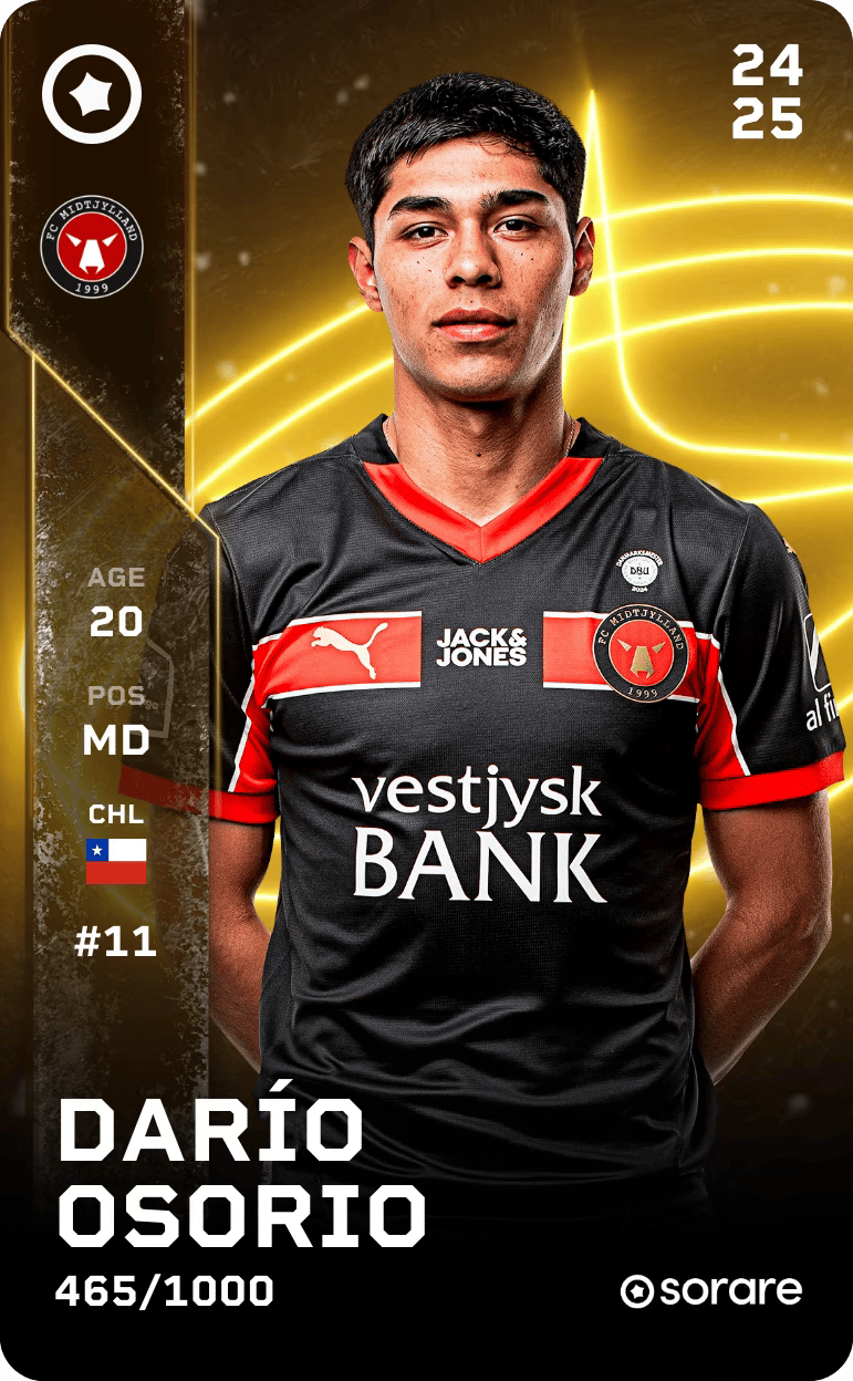 Darío Osorio 2024-25 • Limited 465/1000