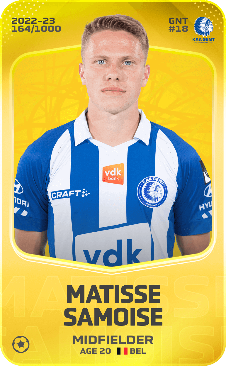 Matisse Samoise 2022-23 • Limited 164/1000