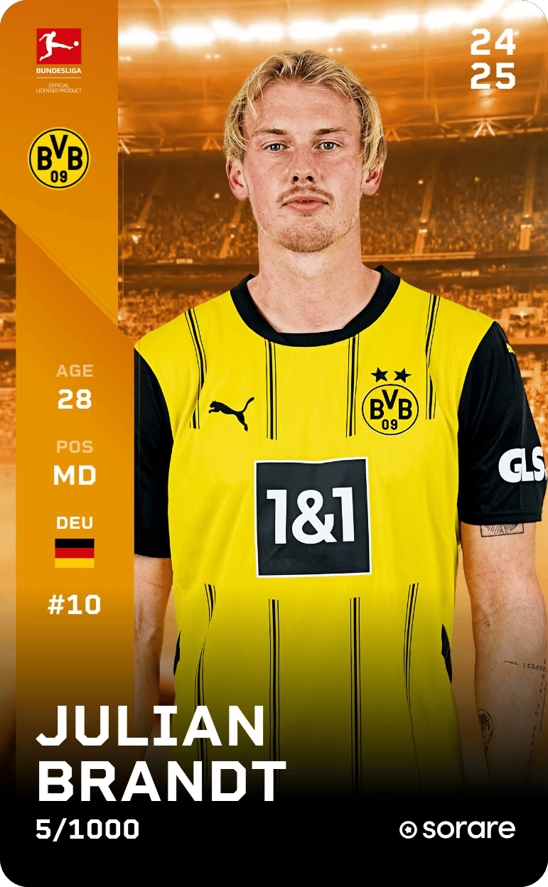 Julian Brandt 2024-25 • Limited 5/1000