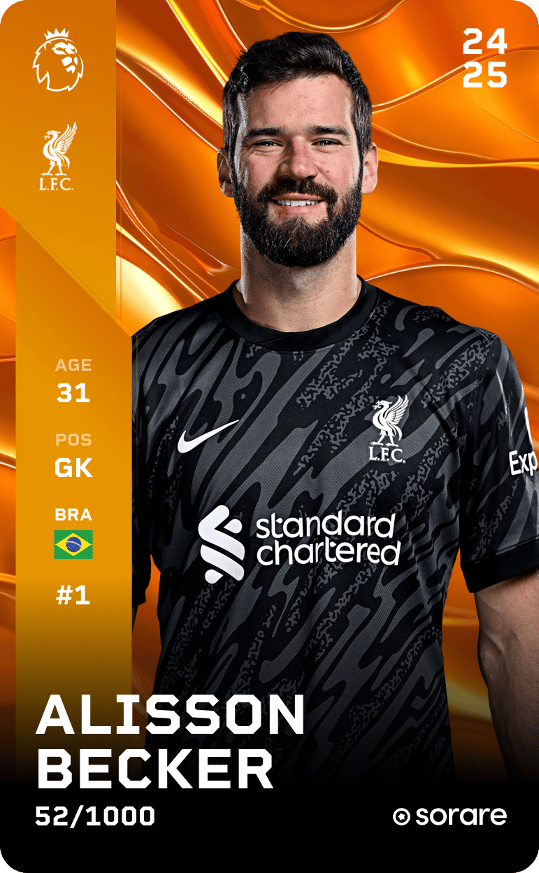 Alisson Becker 2024-25 • Limited 52/1000