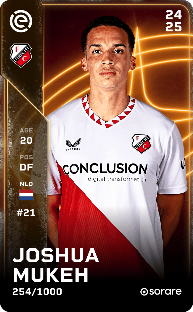 Joshua Mukeh 2024-25 • Limited 254/1000