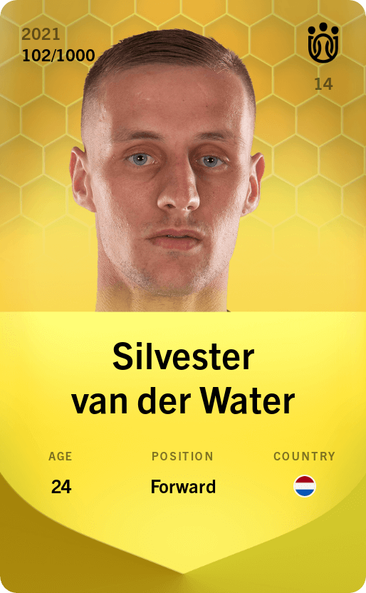 Silvester van der Water 2021-22 • Limited 102/1000