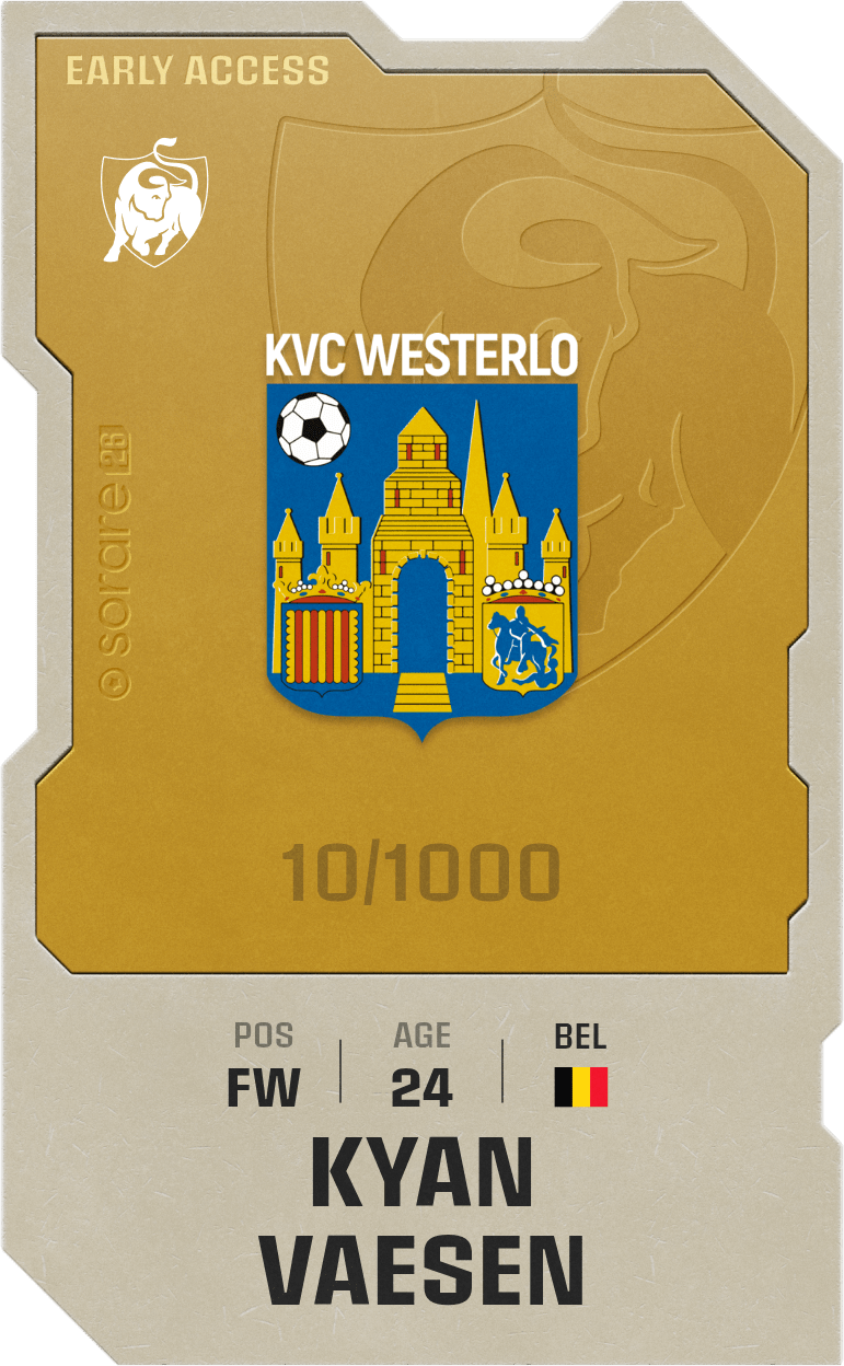 Kyan Vaesen 2025-26 • Limited 10/1000