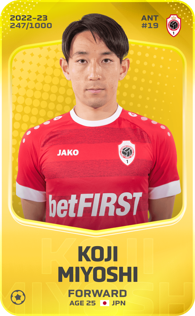 Koji Miyoshi 2022-23 • Limited 247/1000