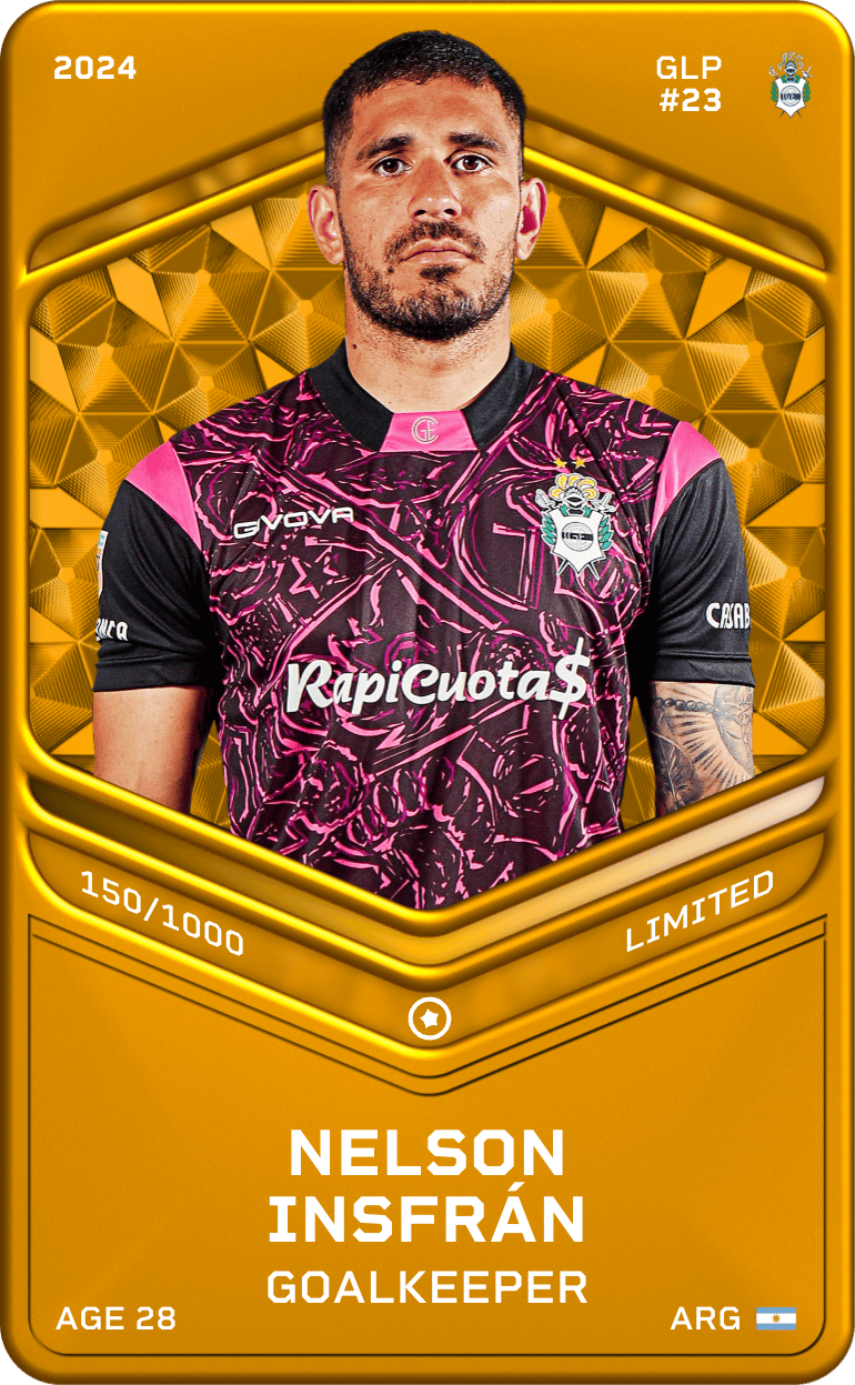 Nelson Insfrán 2024-25 • Limited 150/1000