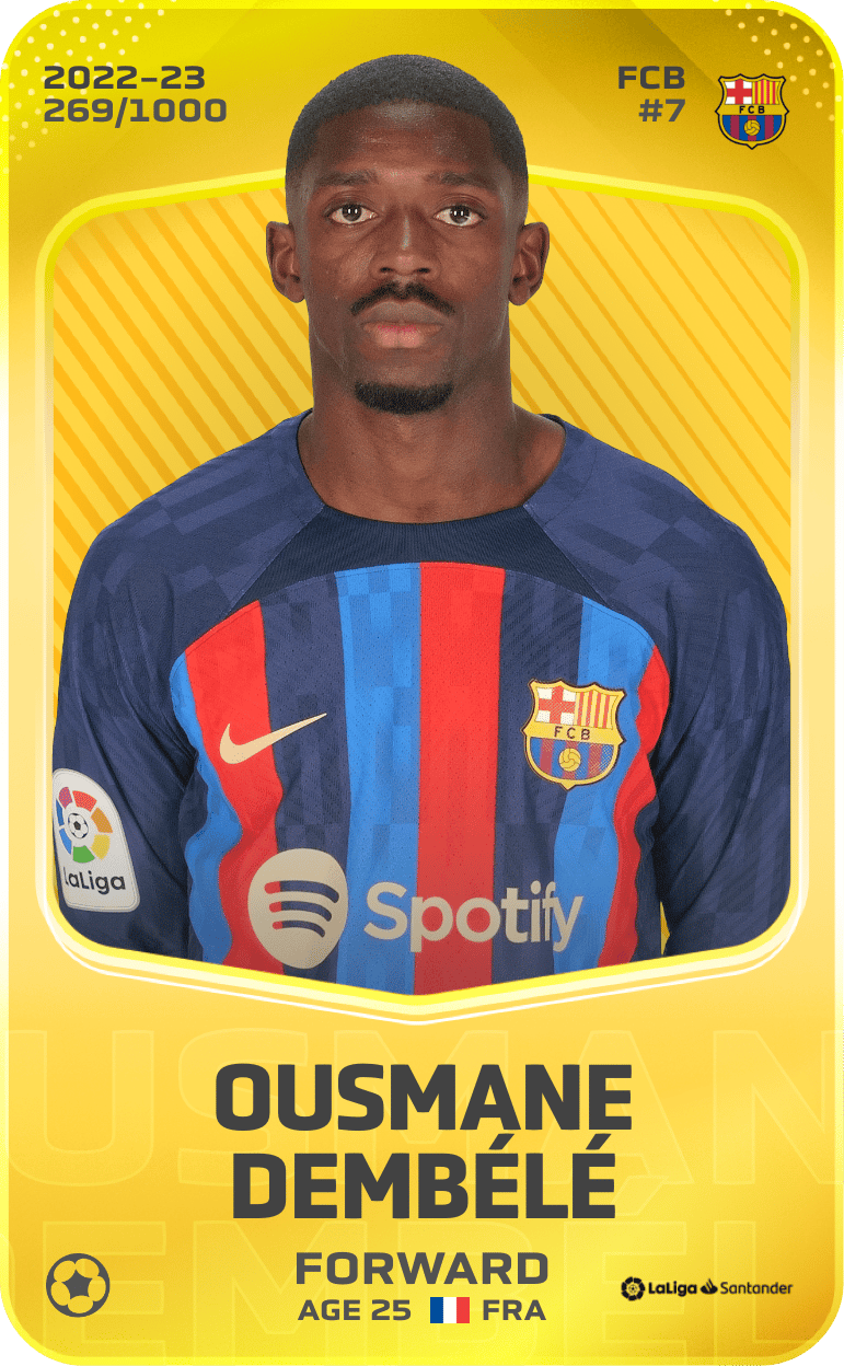 Ousmane Dembélé 2022-23 • Limited 269/1000
