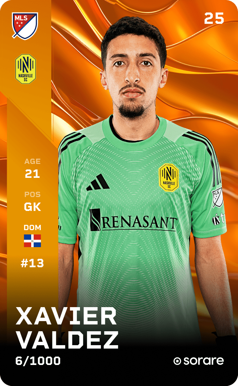 Xavier Valdez 2025-26 • Limited 6/1000