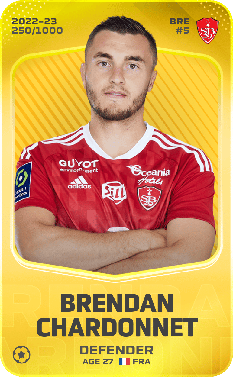 Brendan Chardonnet 2022-23 • Limited 250/1000