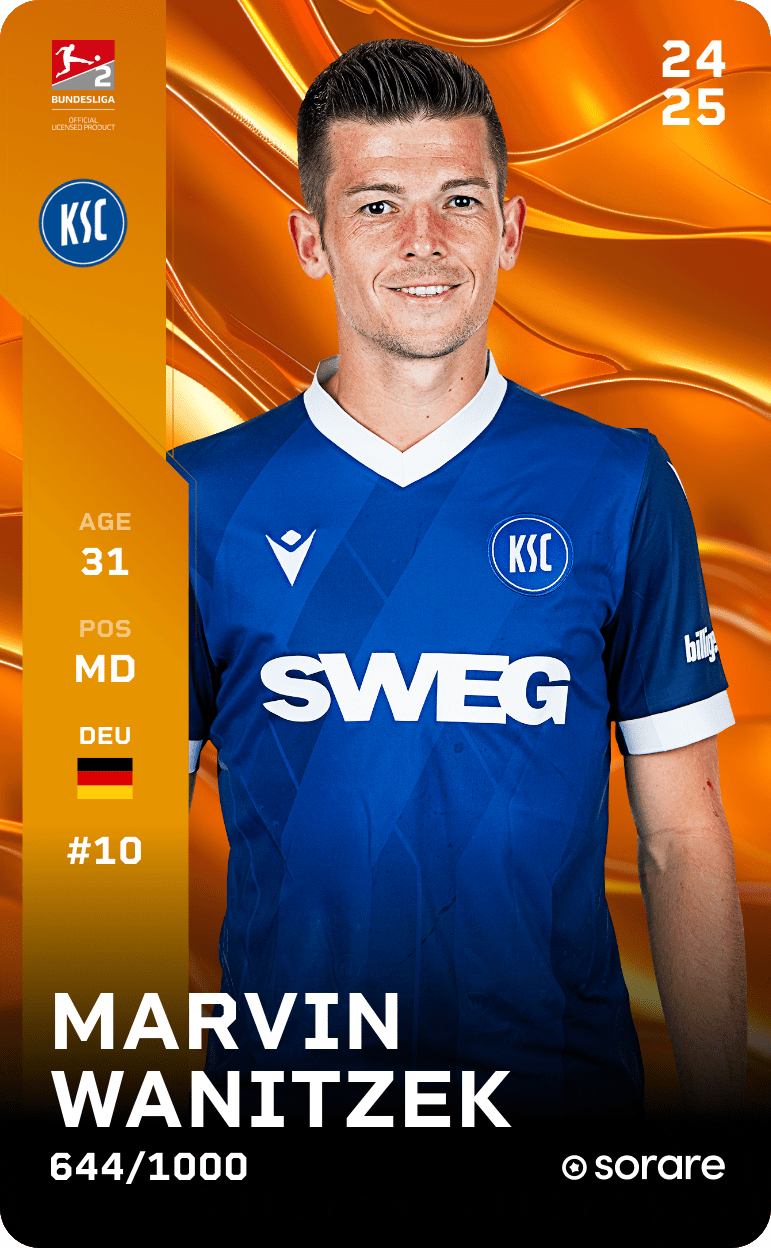 Marvin Wanitzek 2024-25 • Limited 644/1000