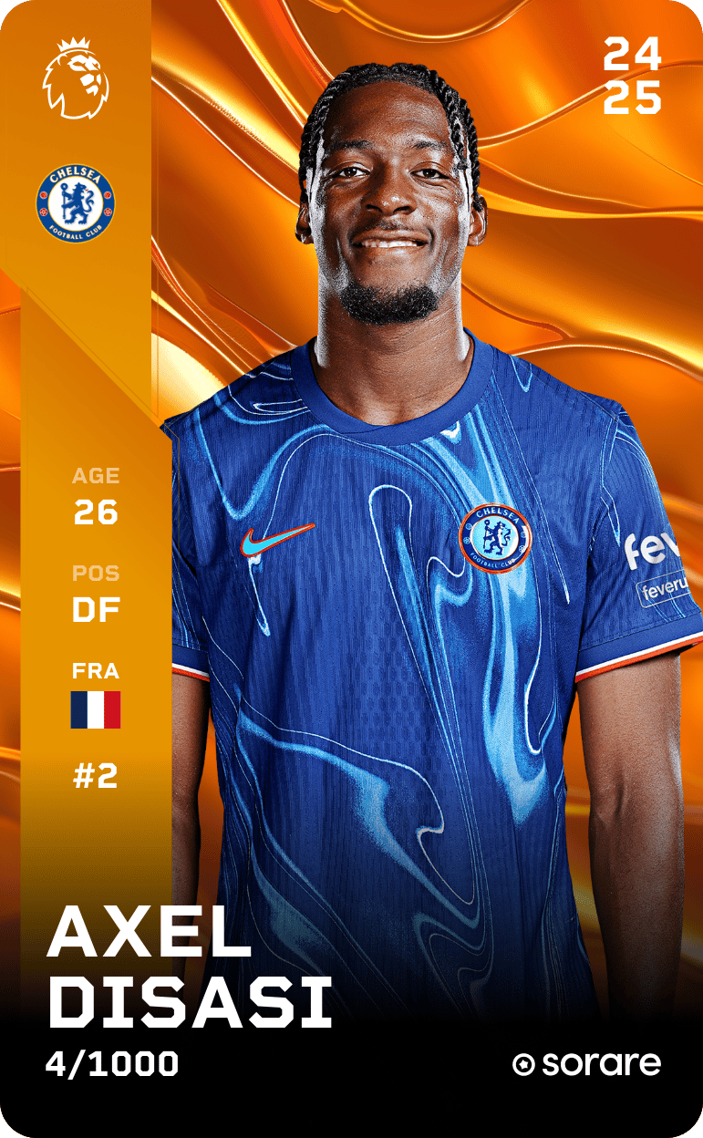 Axel Disasi 2024-25 • Limited 4/1000