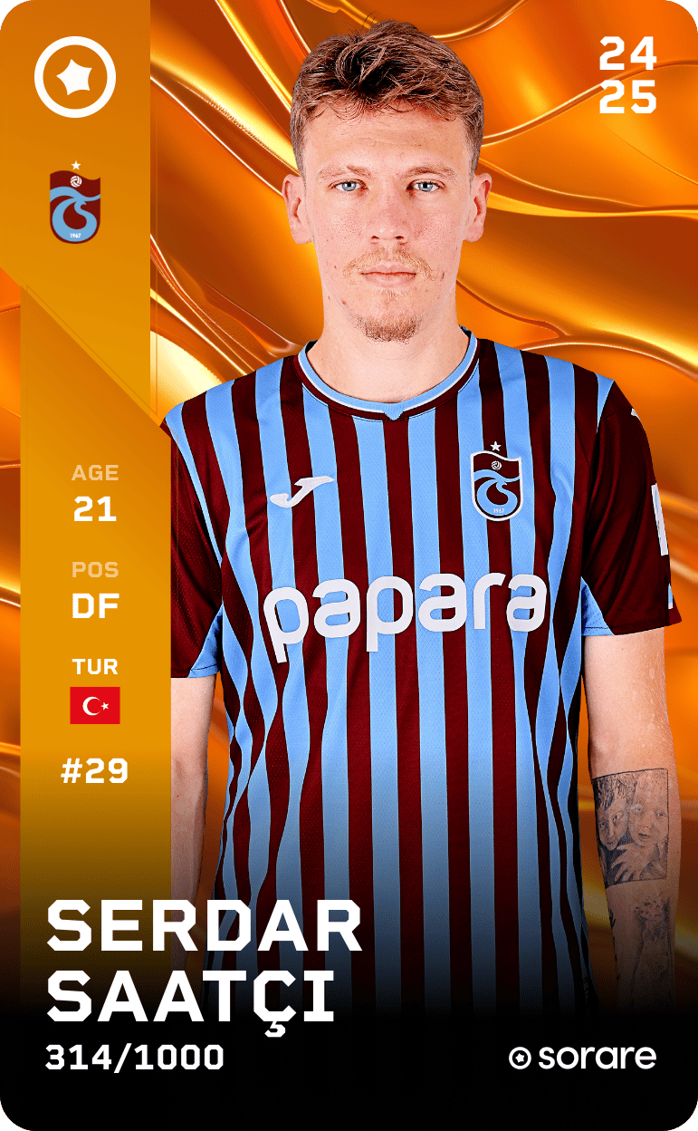 Serdar Saatçı 2024-25 • Limited 314/1000
