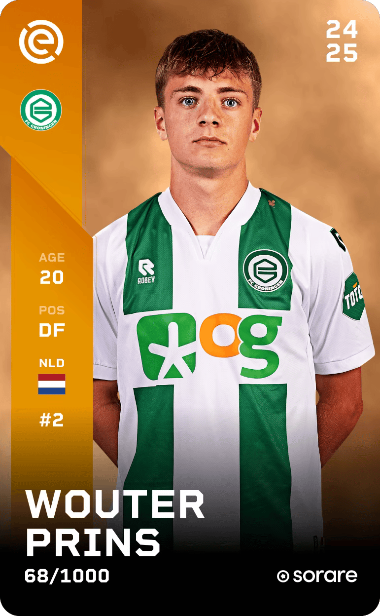 Wouter Prins 2024-25 • Limited 68/1000
