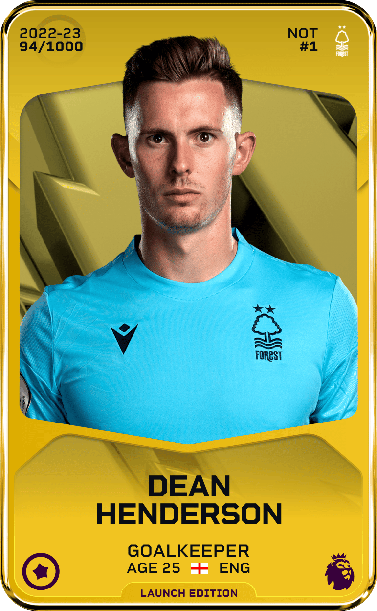 Dean Henderson 2022-23 • Limited 94/1000