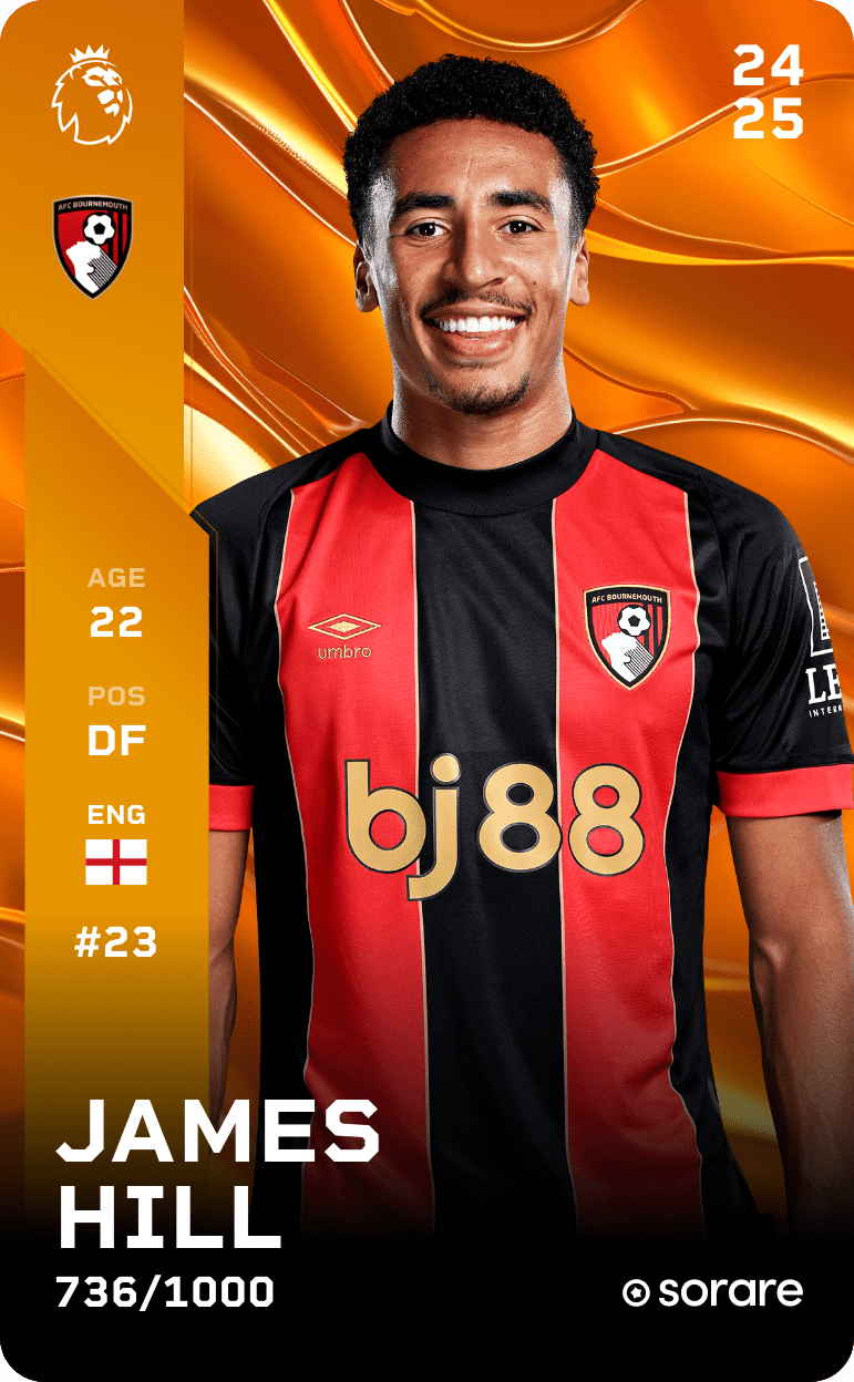James Hill 2024-25 • Limited 736/1000