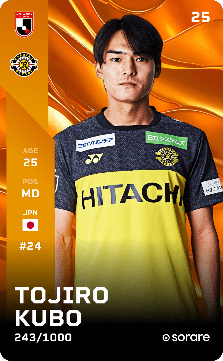Tojiro Kubo 2025-26 • Limited 243/1000