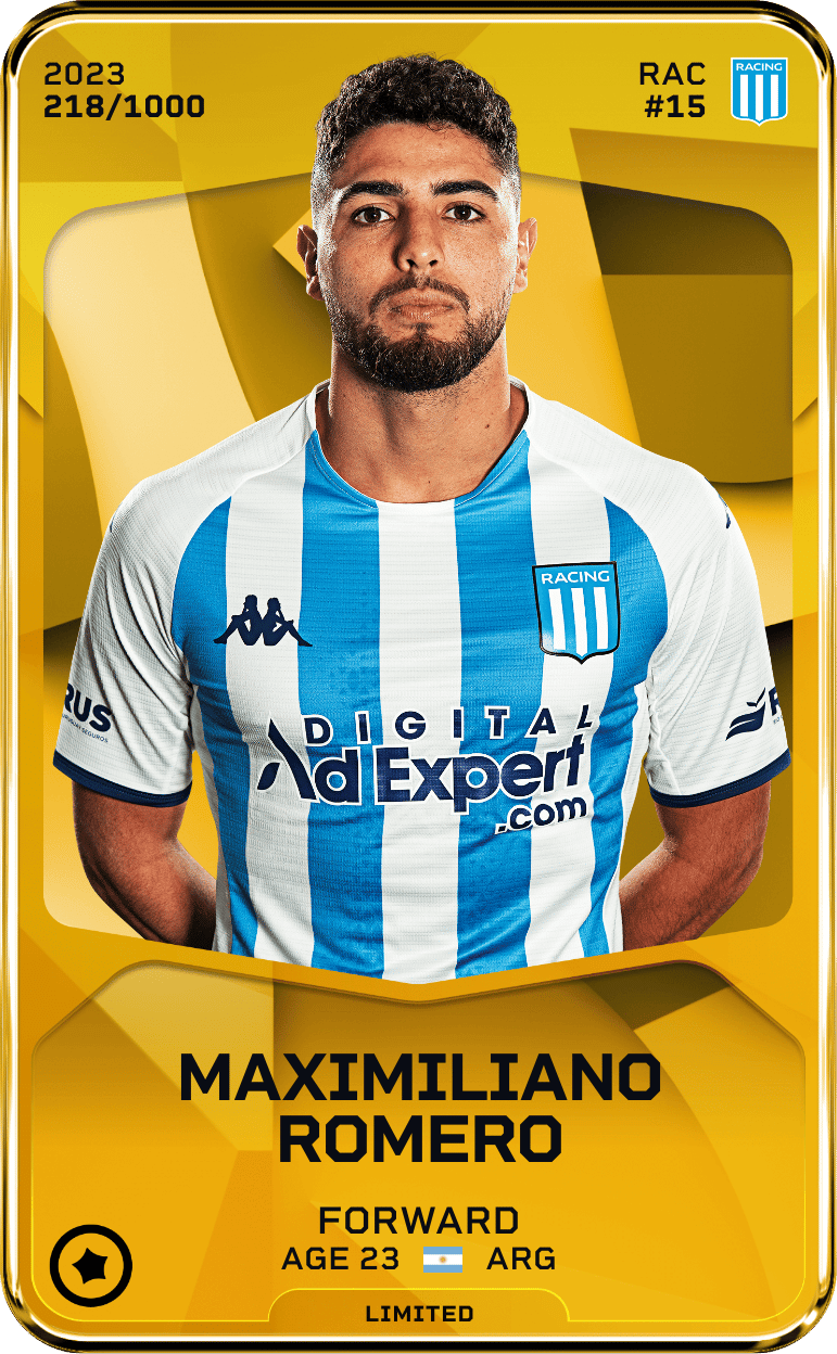 Maximiliano Romero 2023-24 • Limited 218/1000