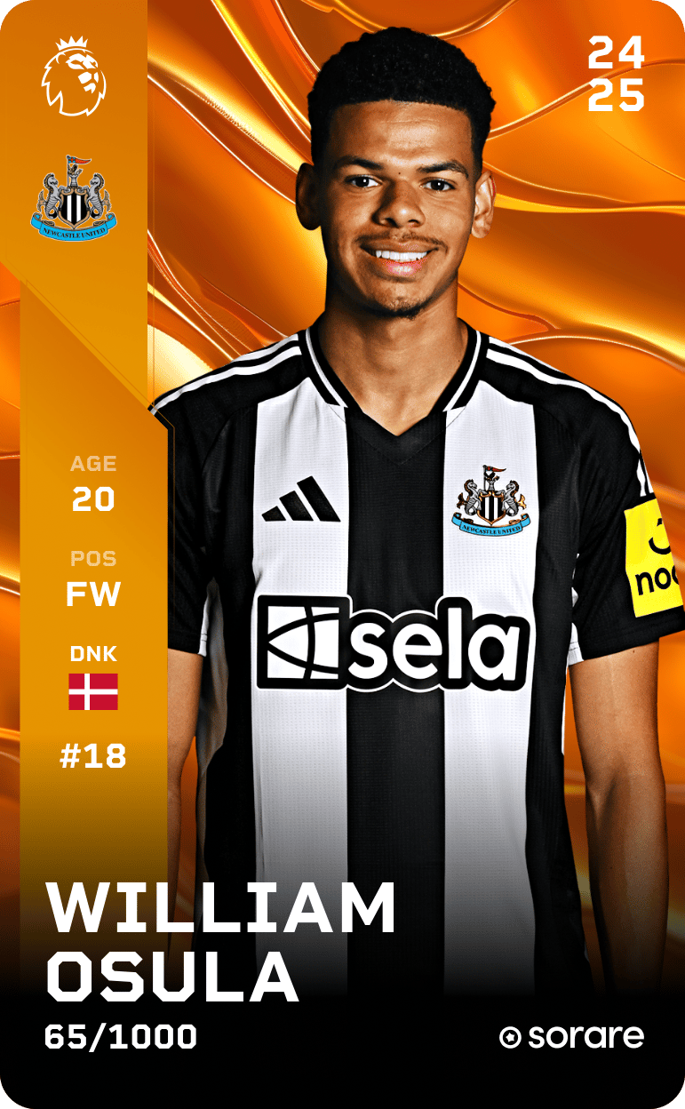 William Osula 2024-25 • Limited 65/1000