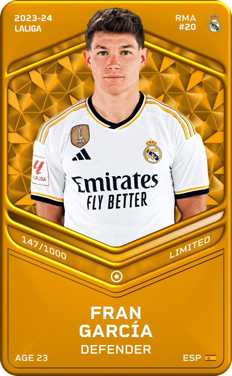 Fran García 2023-24 • Limited 147/1000