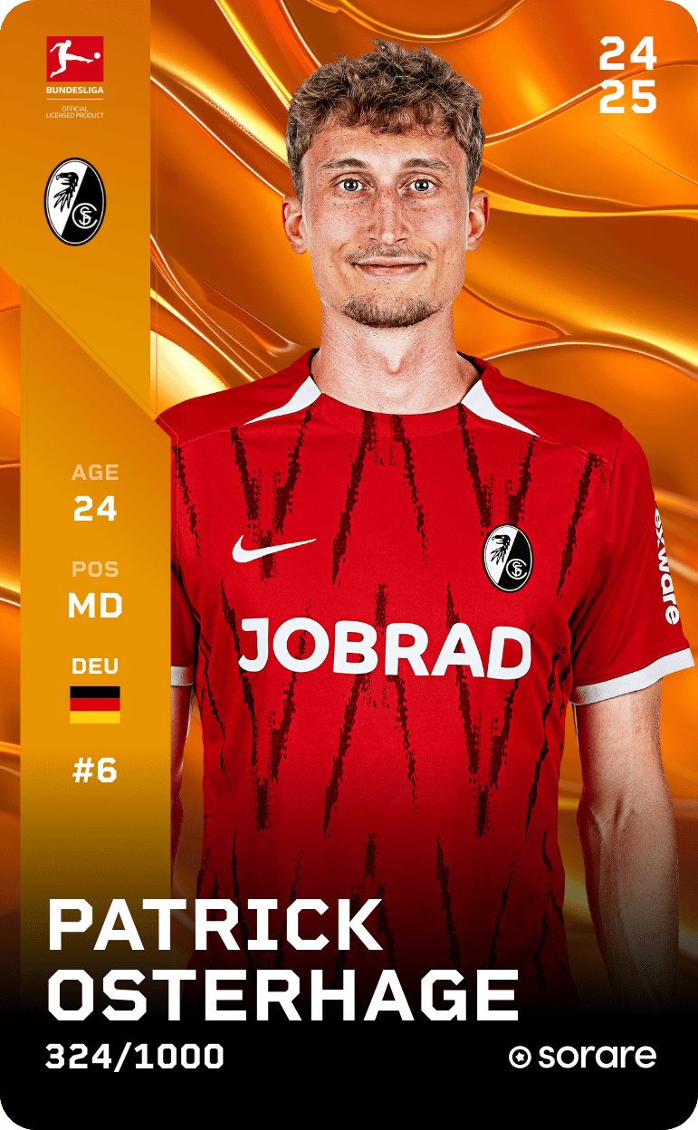 Patrick Osterhage 2024-25 • Limited 324/1000