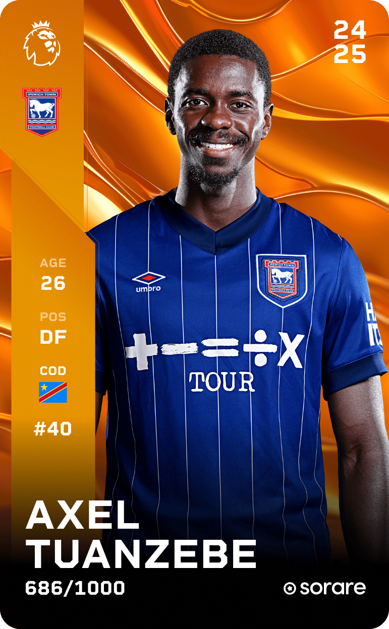Axel Tuanzebe 2024-25 • Limited 686/1000