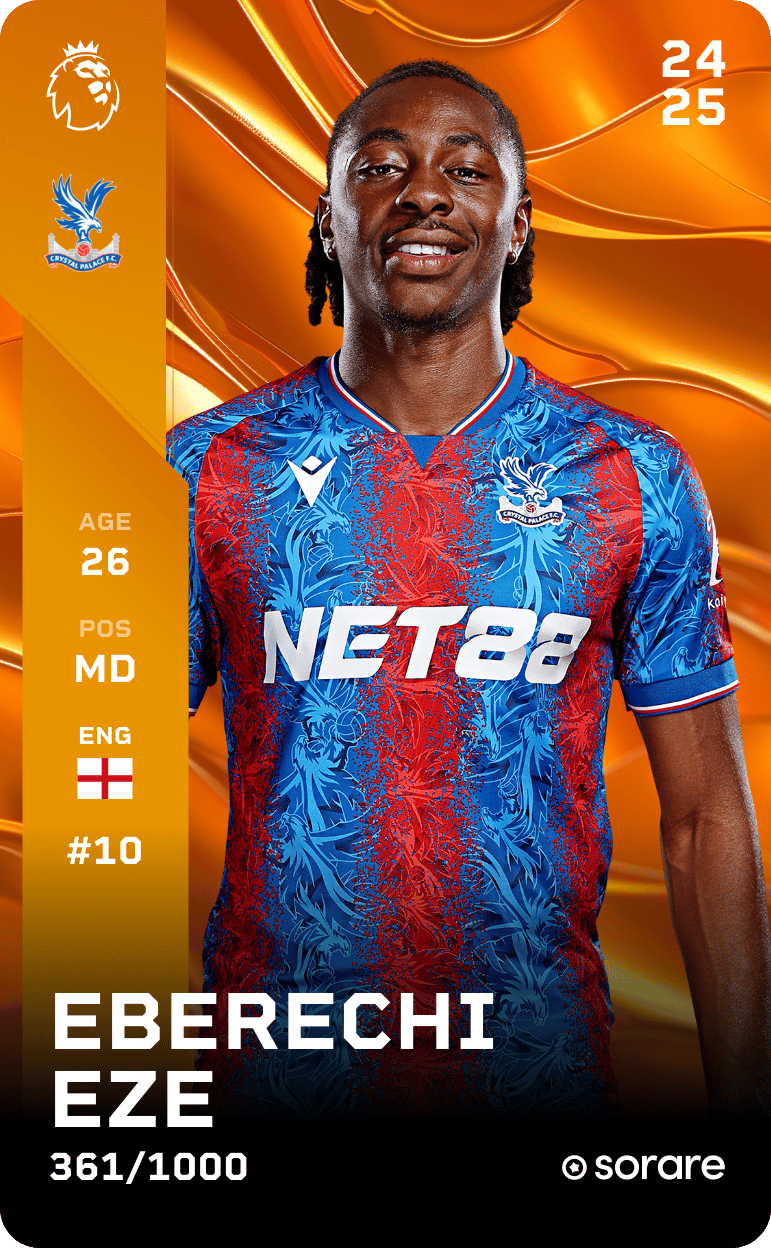 Eberechi Eze 2024-25 • Limited 361/1000