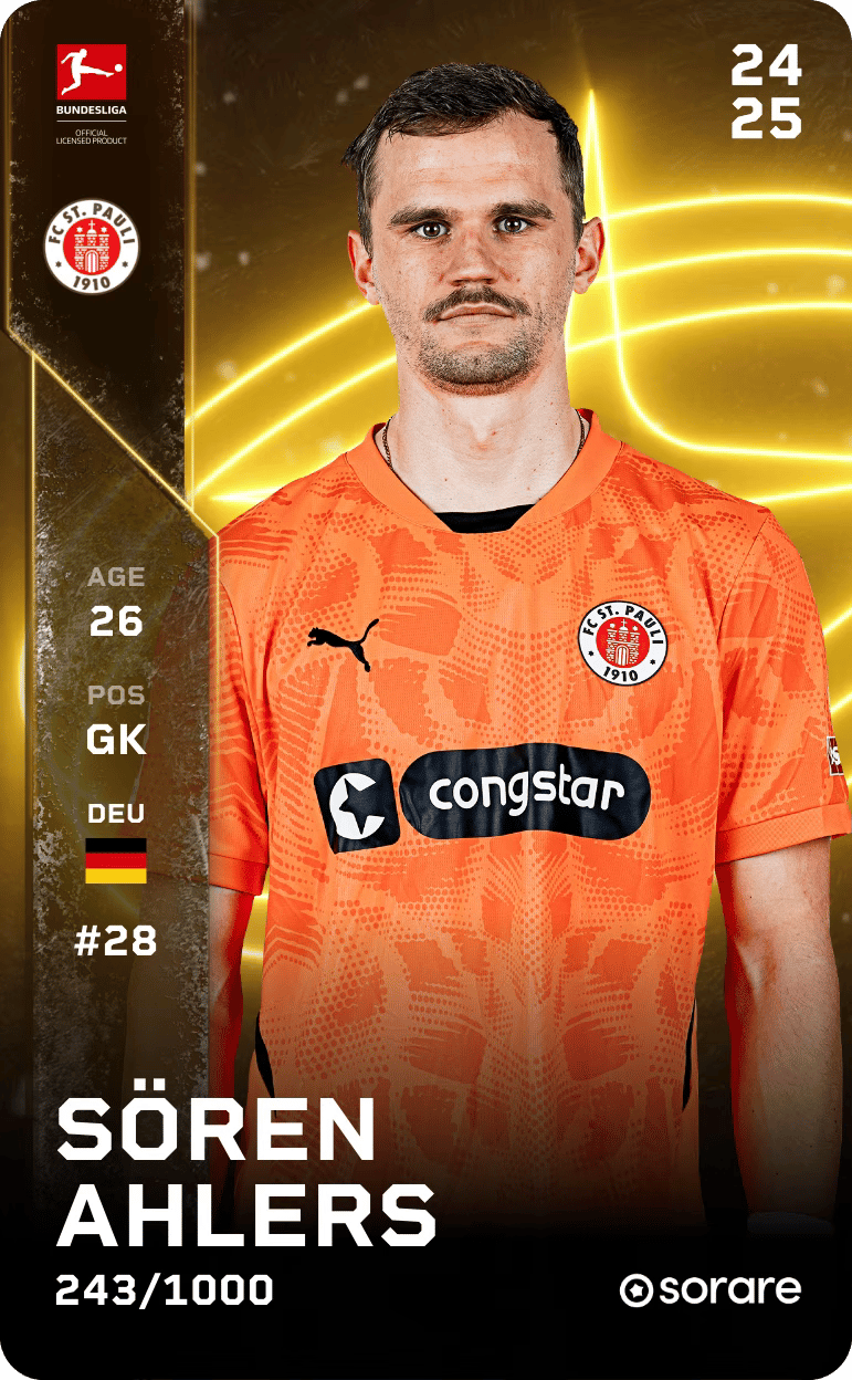 Sören Ahlers 2024-25 • Limited 243/1000