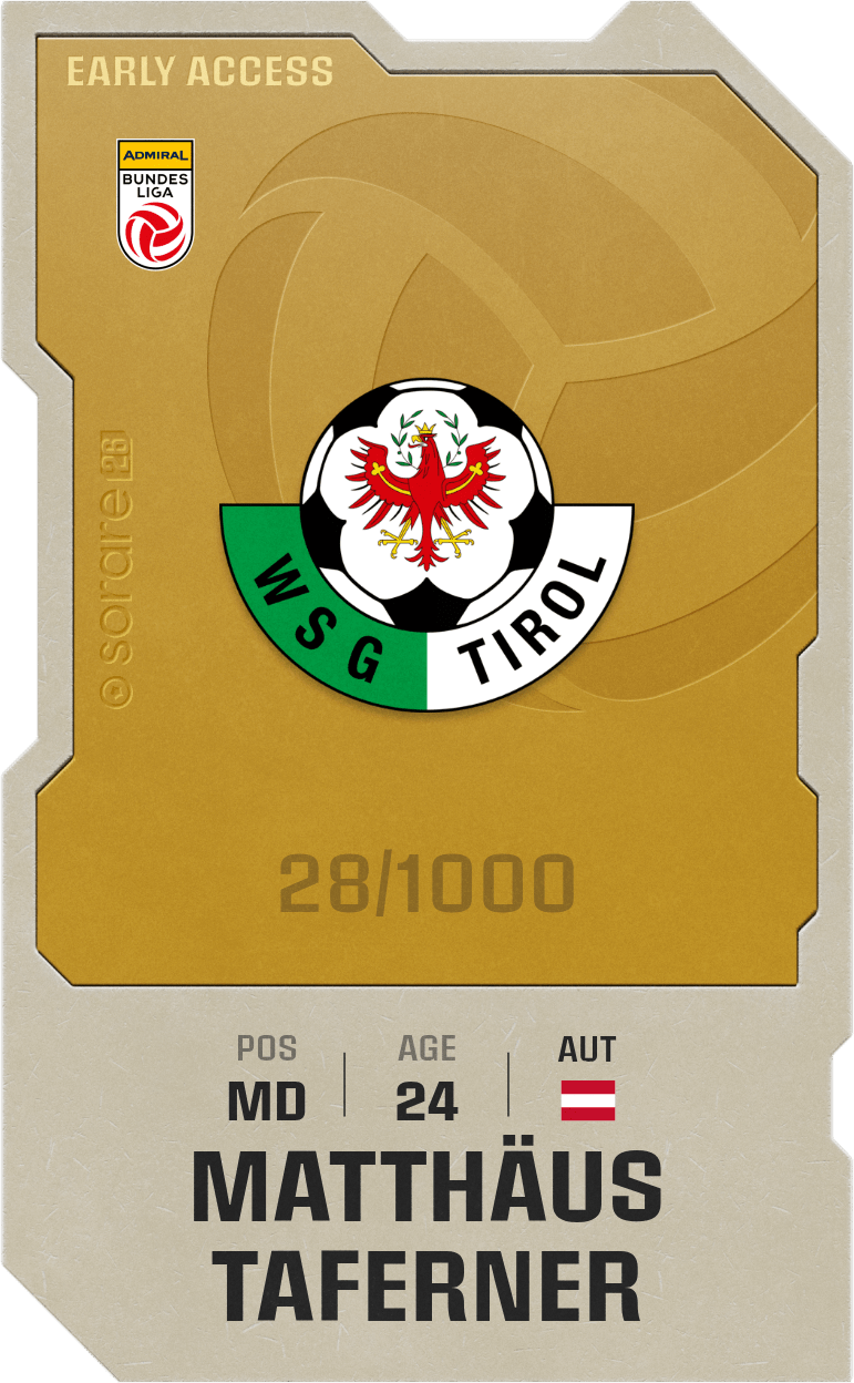 Matthäus Taferner 2025-26 • Limited 28/1000