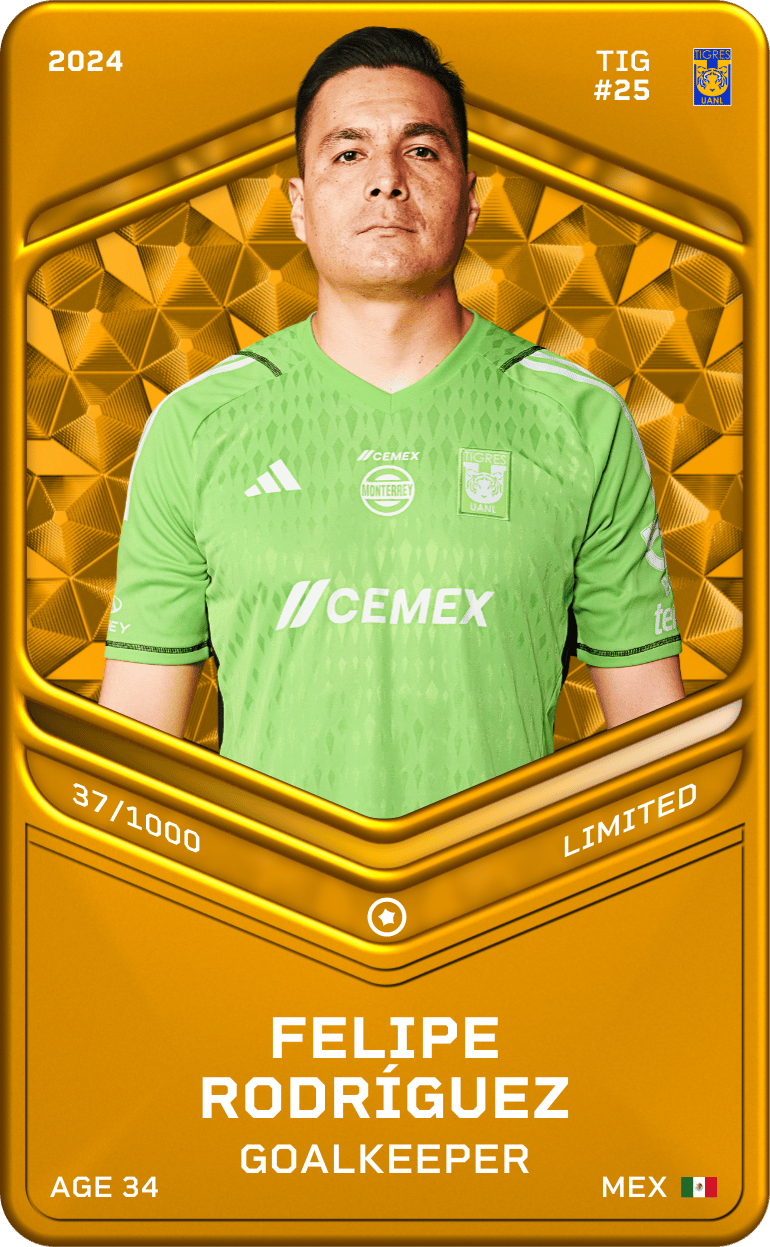 Felipe Rodríguez 2024-25 • Limited 37/1000