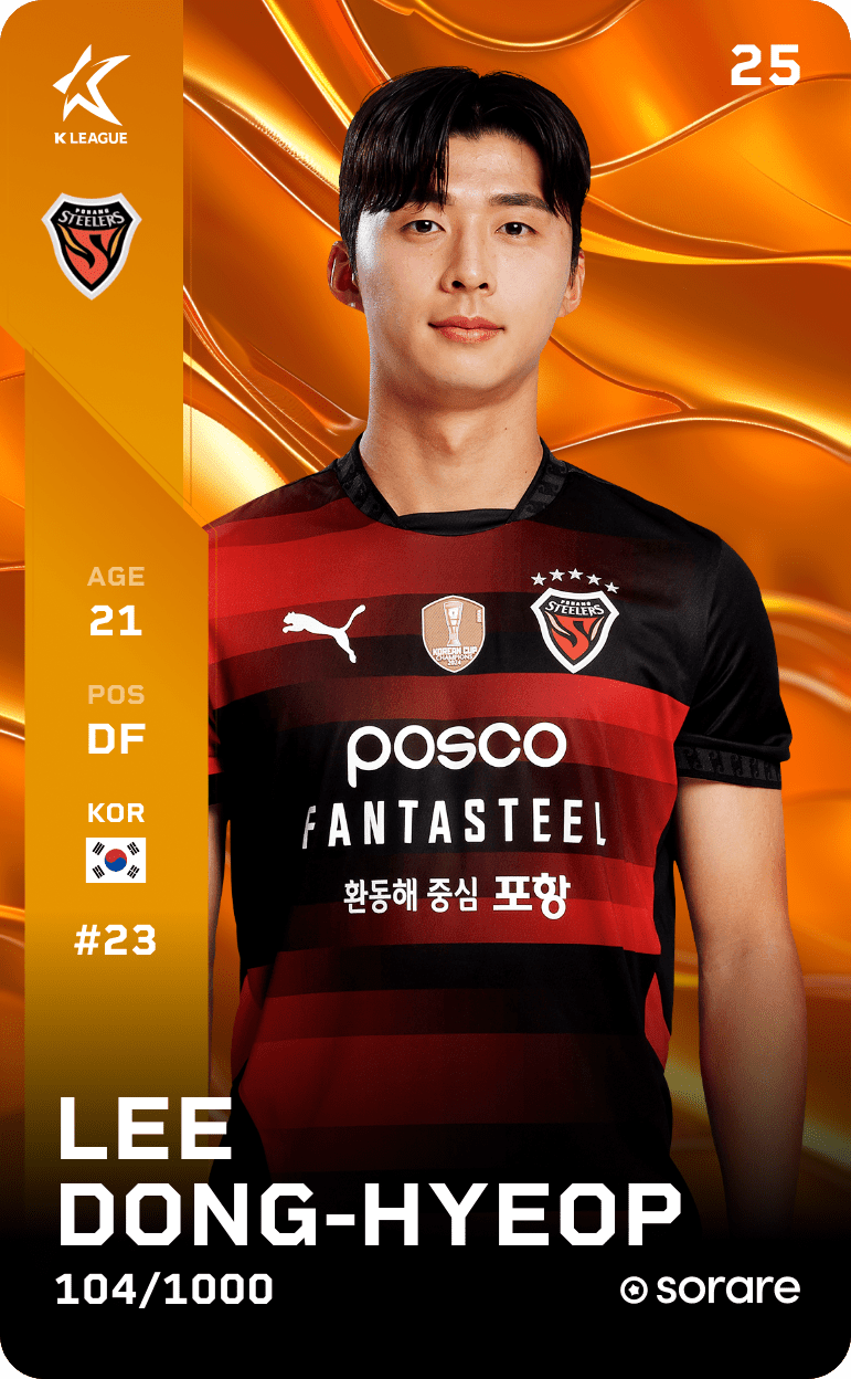 Lee Dong-Hyeop 2025-26 • Limited 104/1000