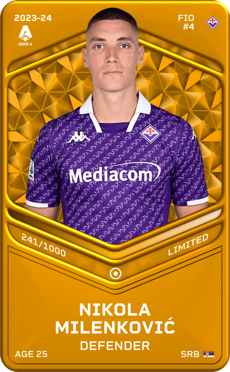 Nikola Milenković 2023-24 • Limited 241/1000