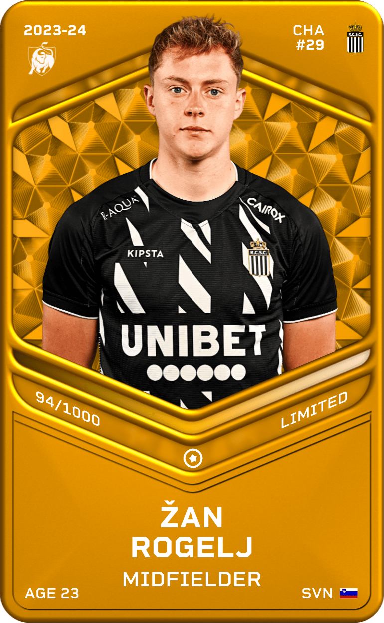 Žan Rogelj 2023-24 • Limited 94/1000