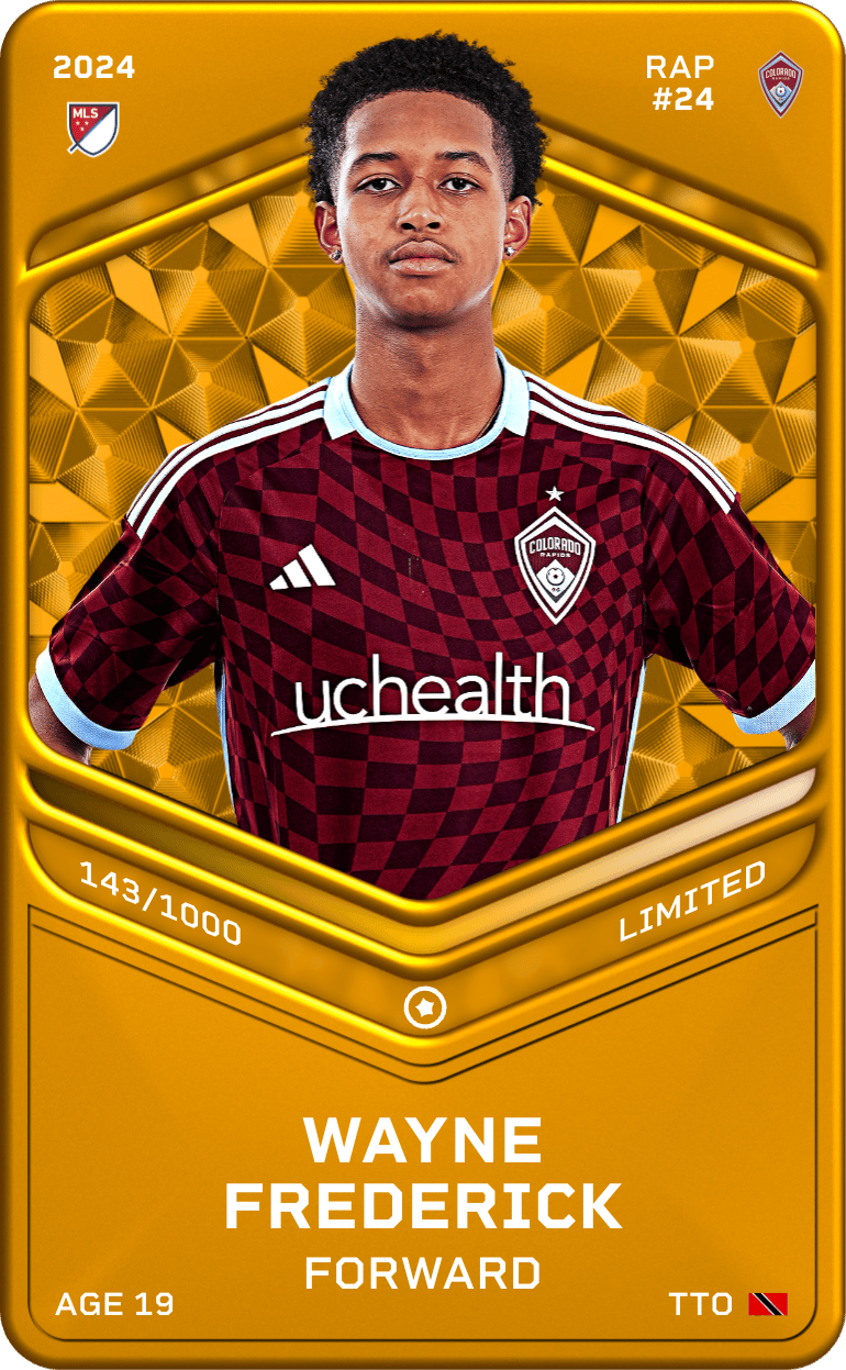 Wayne Frederick 2024-25 • Limited 143/1000