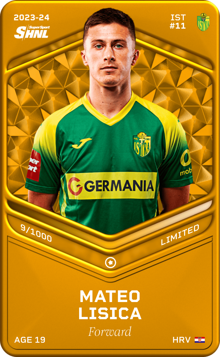 Mateo Lisica 2023-24 • Limited 9/1000