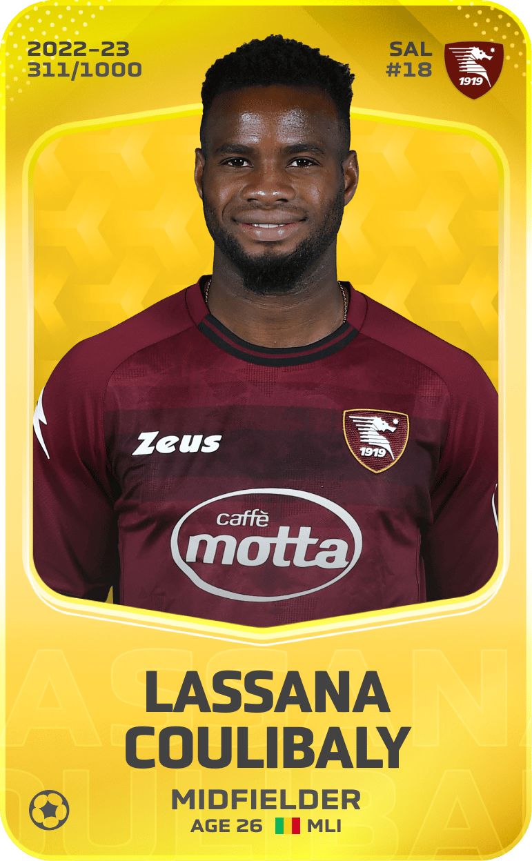 Lassana Coulibaly 2022-23 • Limited 311/1000