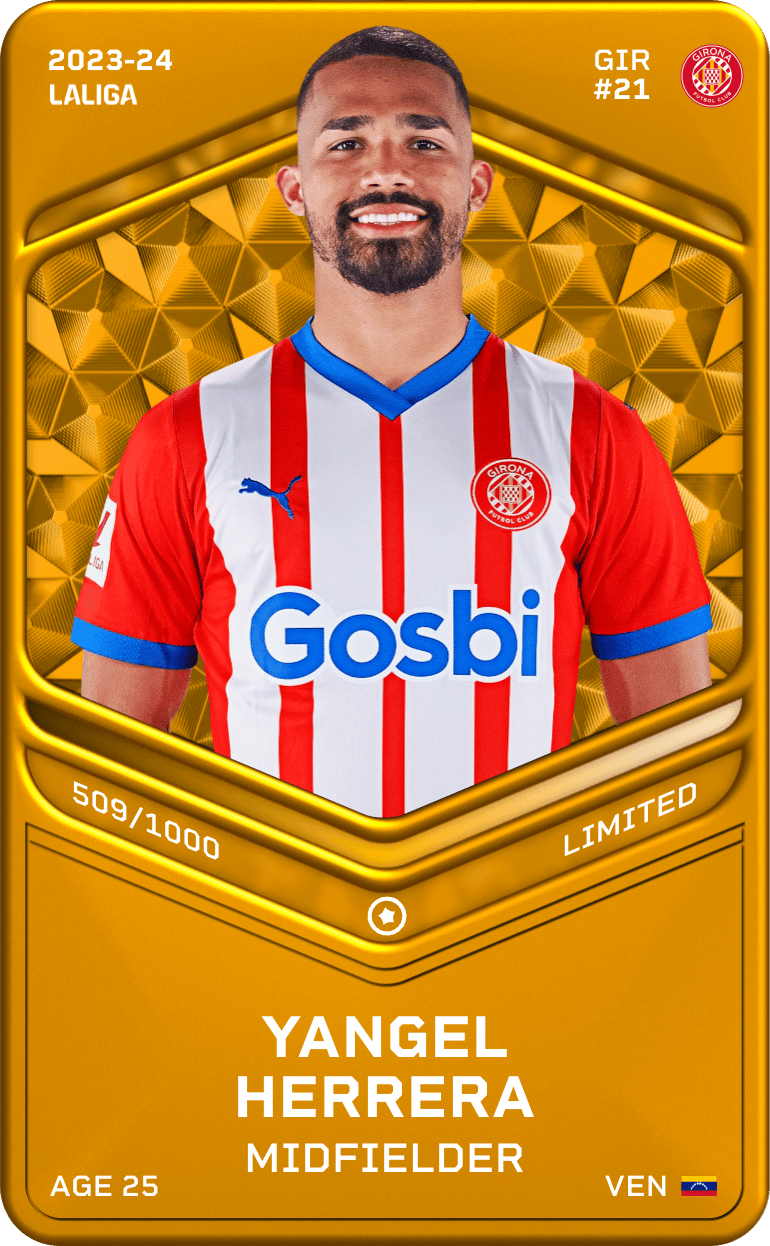 Yangel Herrera 2023-24 • Limited 509/1000