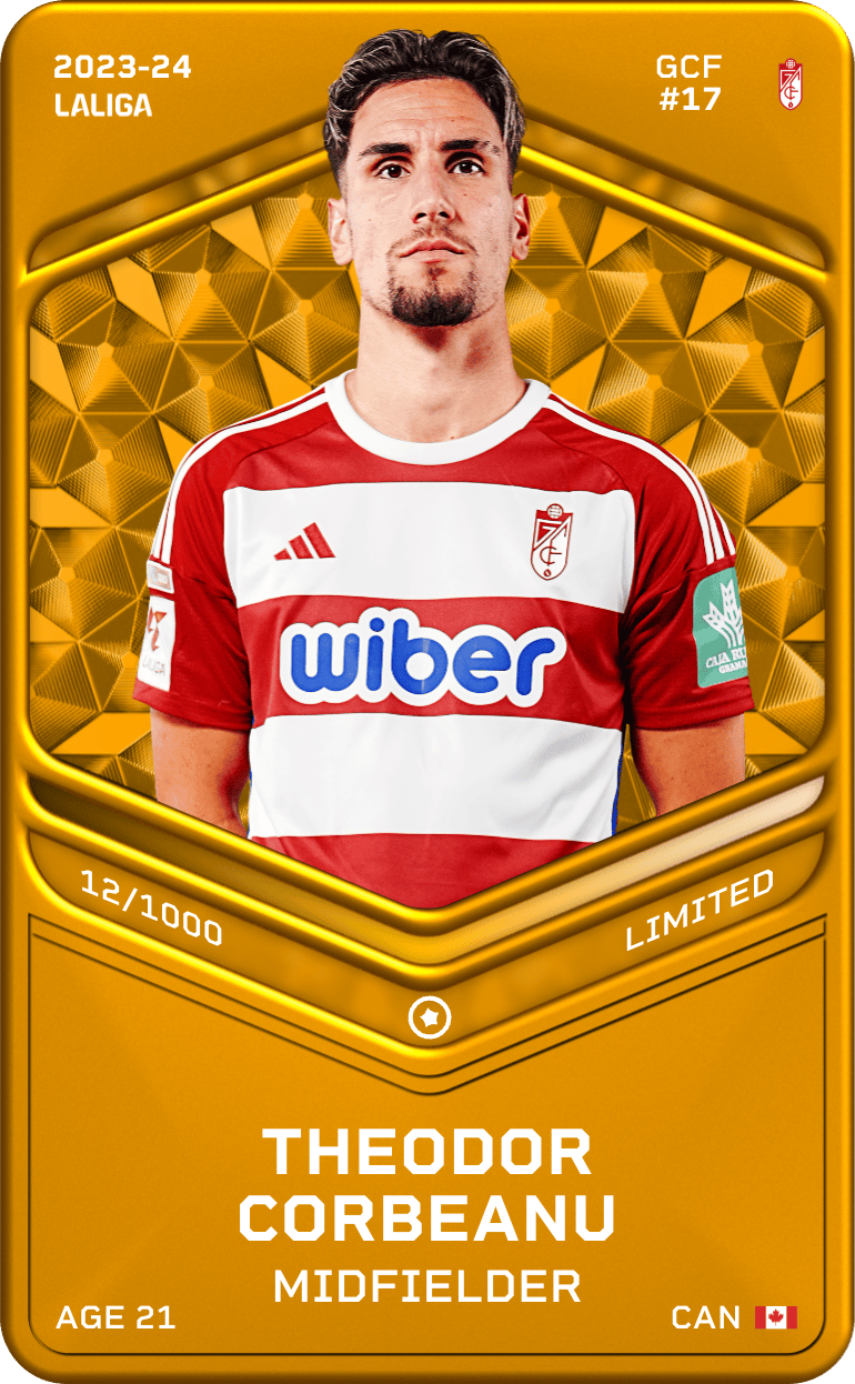 Theodor Corbeanu 2023-24 • Limited 12/1000