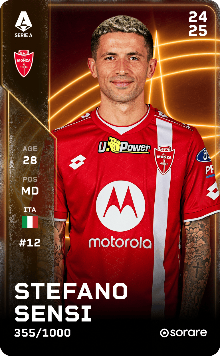 Stefano Sensi 2024-25 • Limited 355/1000
