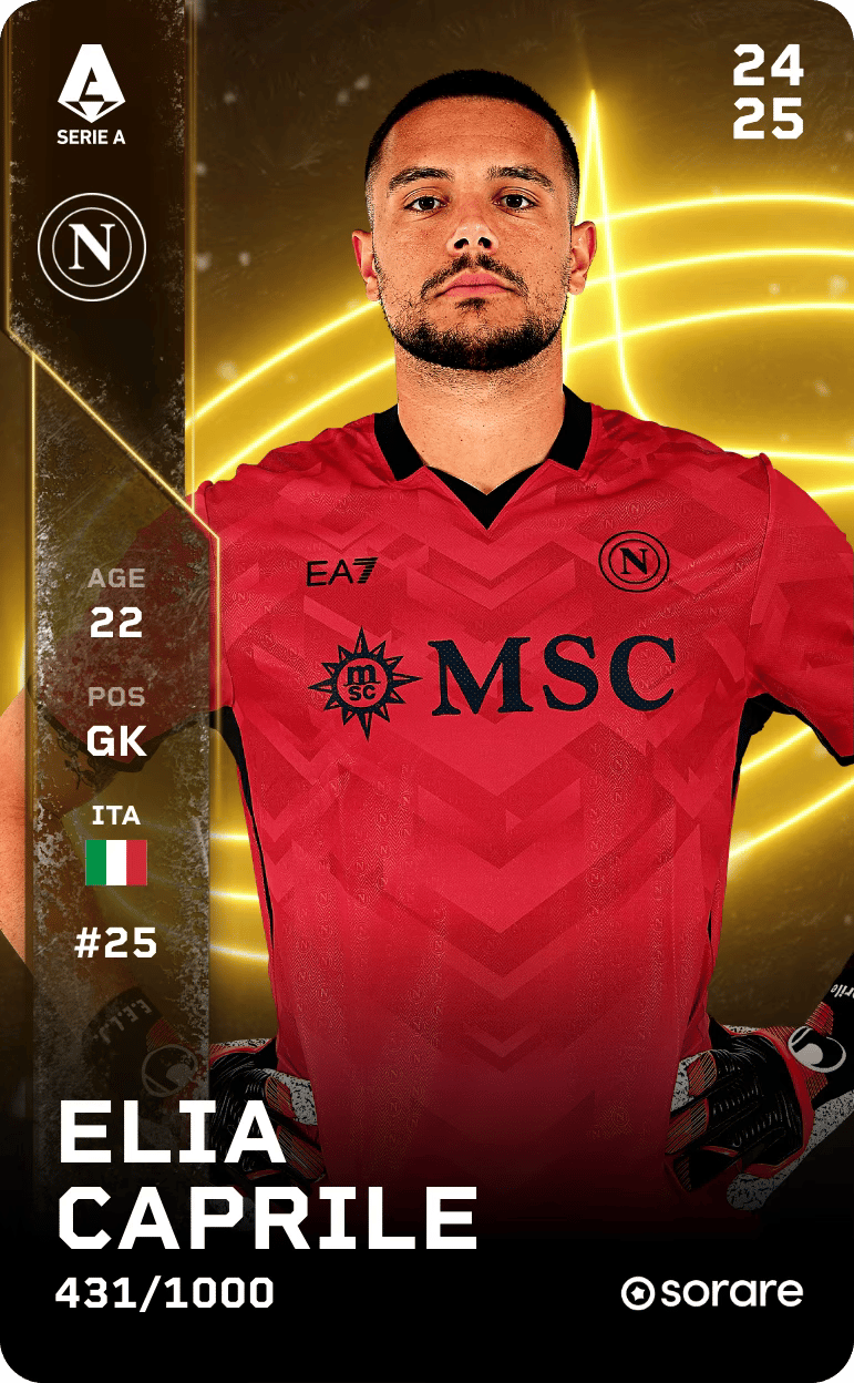 Elia Caprile 2024-25 • Limited 431/1000