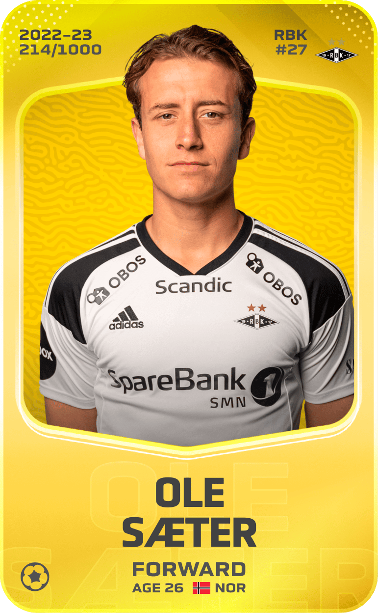 Ole Sæter 2022-23 • Limited 214/1000