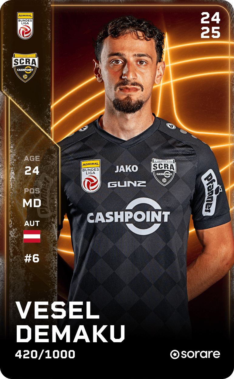Vesel Demaku 2024-25 • Limited 420/1000