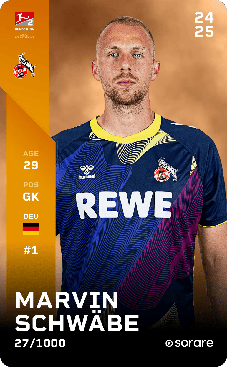 Marvin Schwäbe 2024-25 • Limited 27/1000