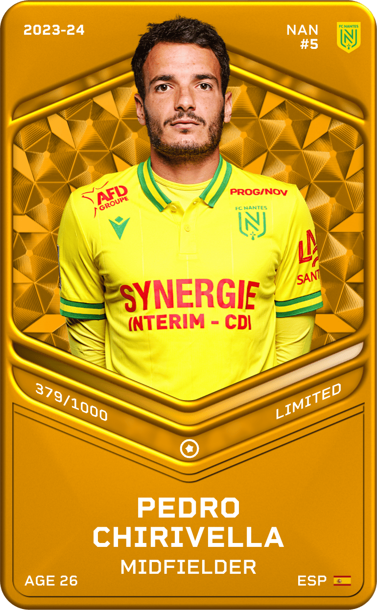 Pedro Chirivella 2023-24 • Limited 379/1000