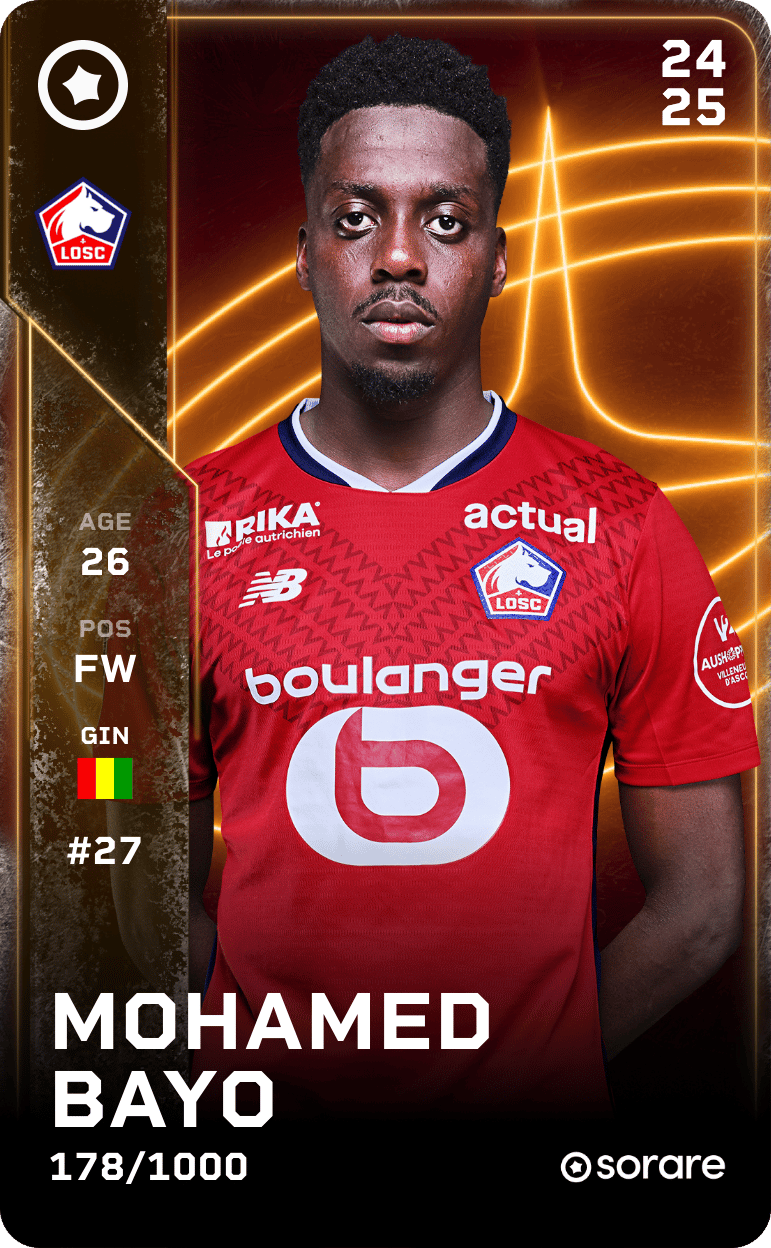 Mohamed Bayo 2024-25 • Limited 178/1000