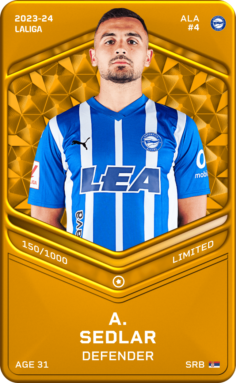 A. Sedlar 2023-24 • Limited 150/1000
