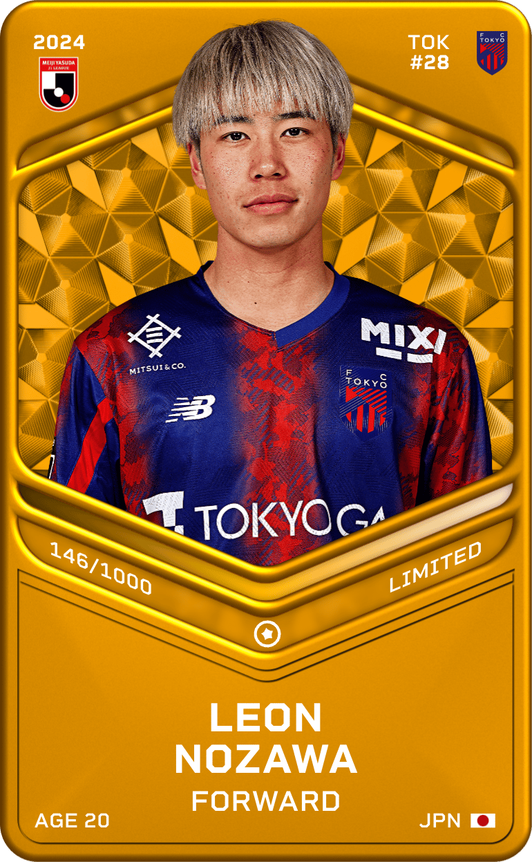 Leon Nozawa 2024-25 • Limited 146/1000