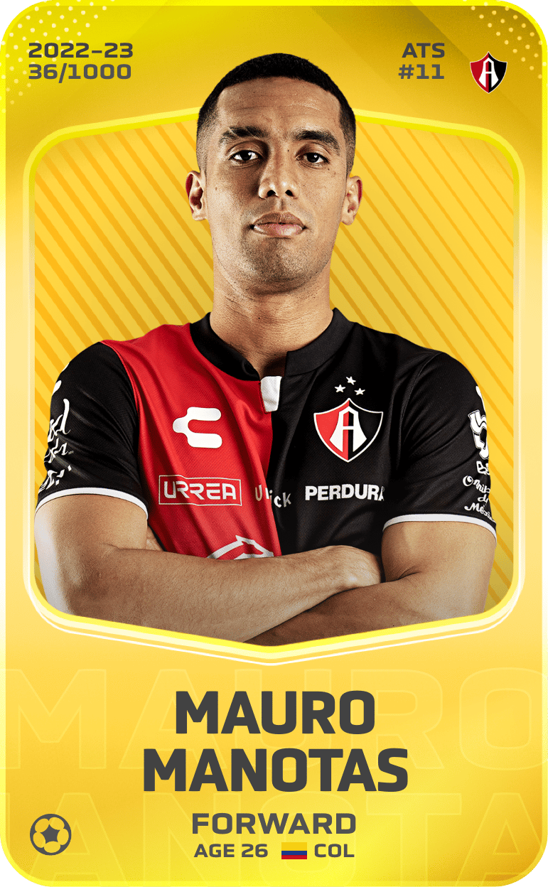 Mauro Manotas 2022-23 • Limited 36/1000