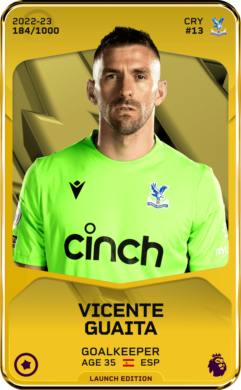 Vicente Guaita 2022-23 • Limited 184/1000