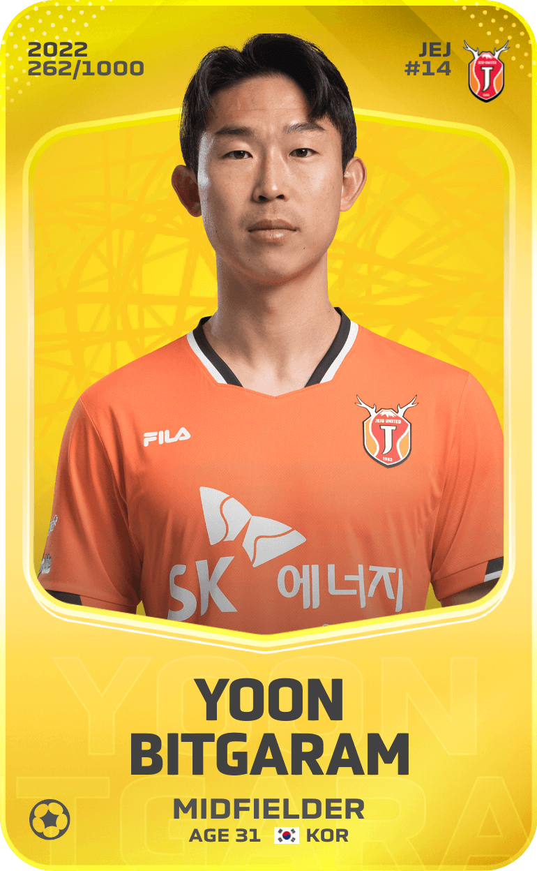 Yoon Bitgaram 2022-23 • Limited 262/1000