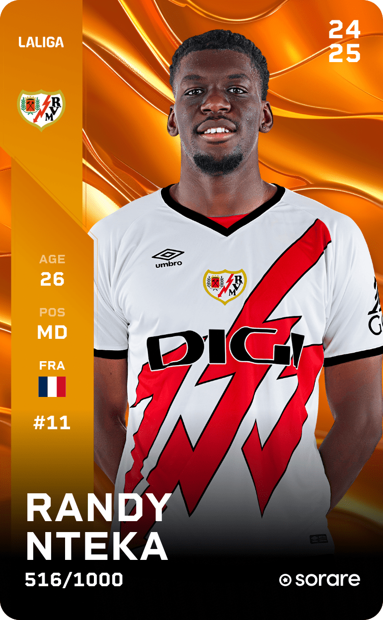 Randy Nteka 2024-25 • Limited 516/1000