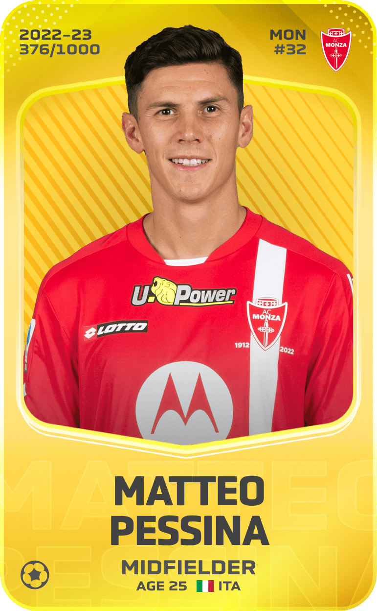 Matteo Pessina 2022-23 • Limited 376/1000